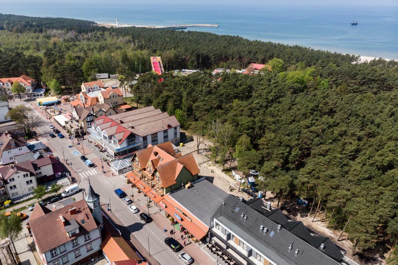 Rezydencja Morski Tygiel Łeba Esterno foto